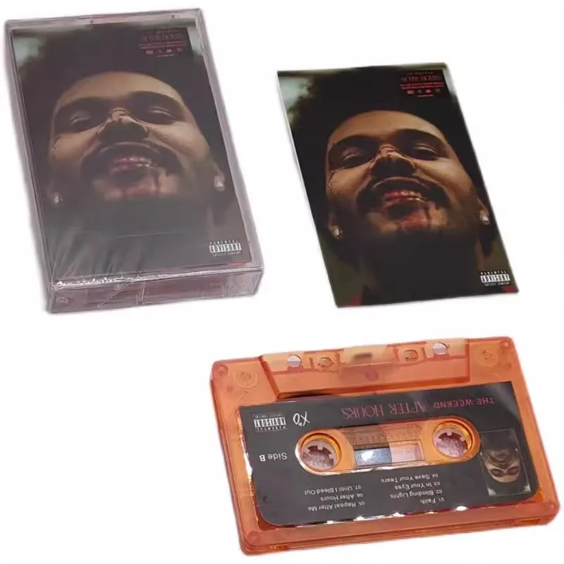 Rap The Weeknd Music Tape After Hours Album Music Record Cassettes Cosplay Walkman Car Recorder Soundtracks Box Party Music
