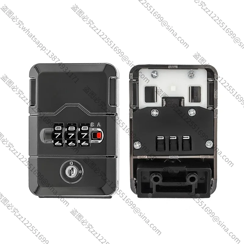 For S104 Luggage Combination Lock Replacement Trolley Case AccessoriesLock Aluminum Frame Case Travel BagLock Fixed BuckleLock