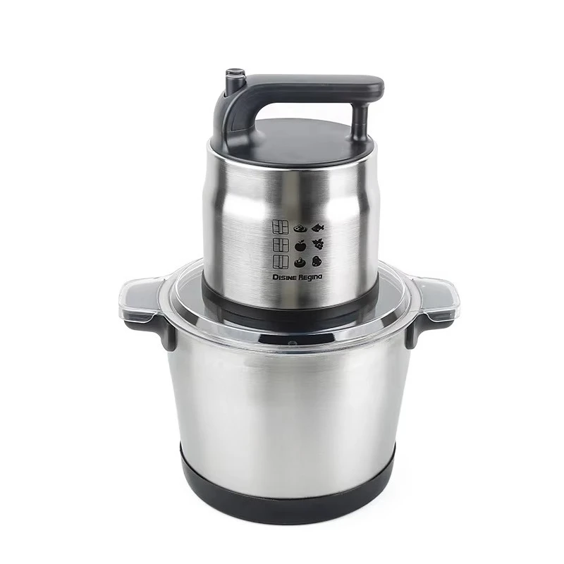 

Vegetable Meat Chopper Food Processor Stainless Steel 8L