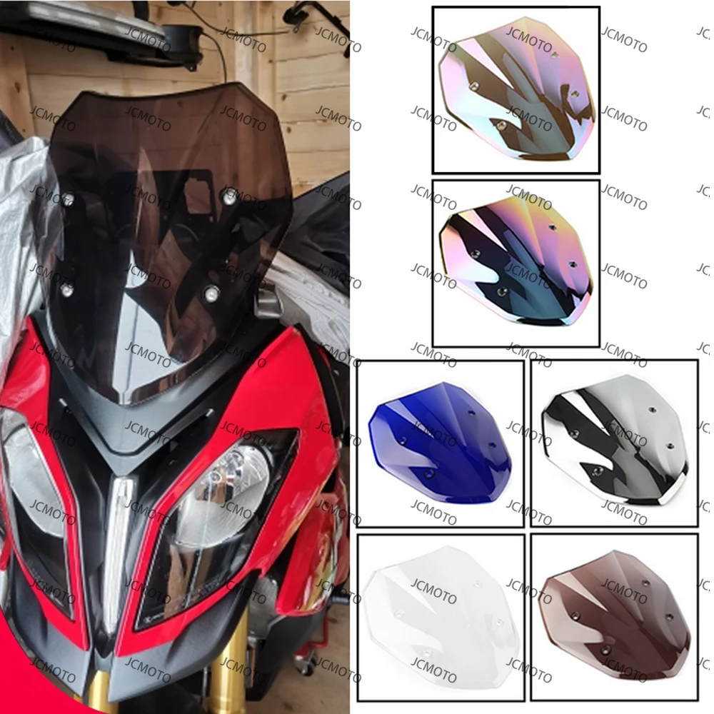 

Accessories Fairing Deflector For BMW S1000XR S1000 S 1000 XR 2014-2018 WindScreen Motorcycle Double Bubble Windshield