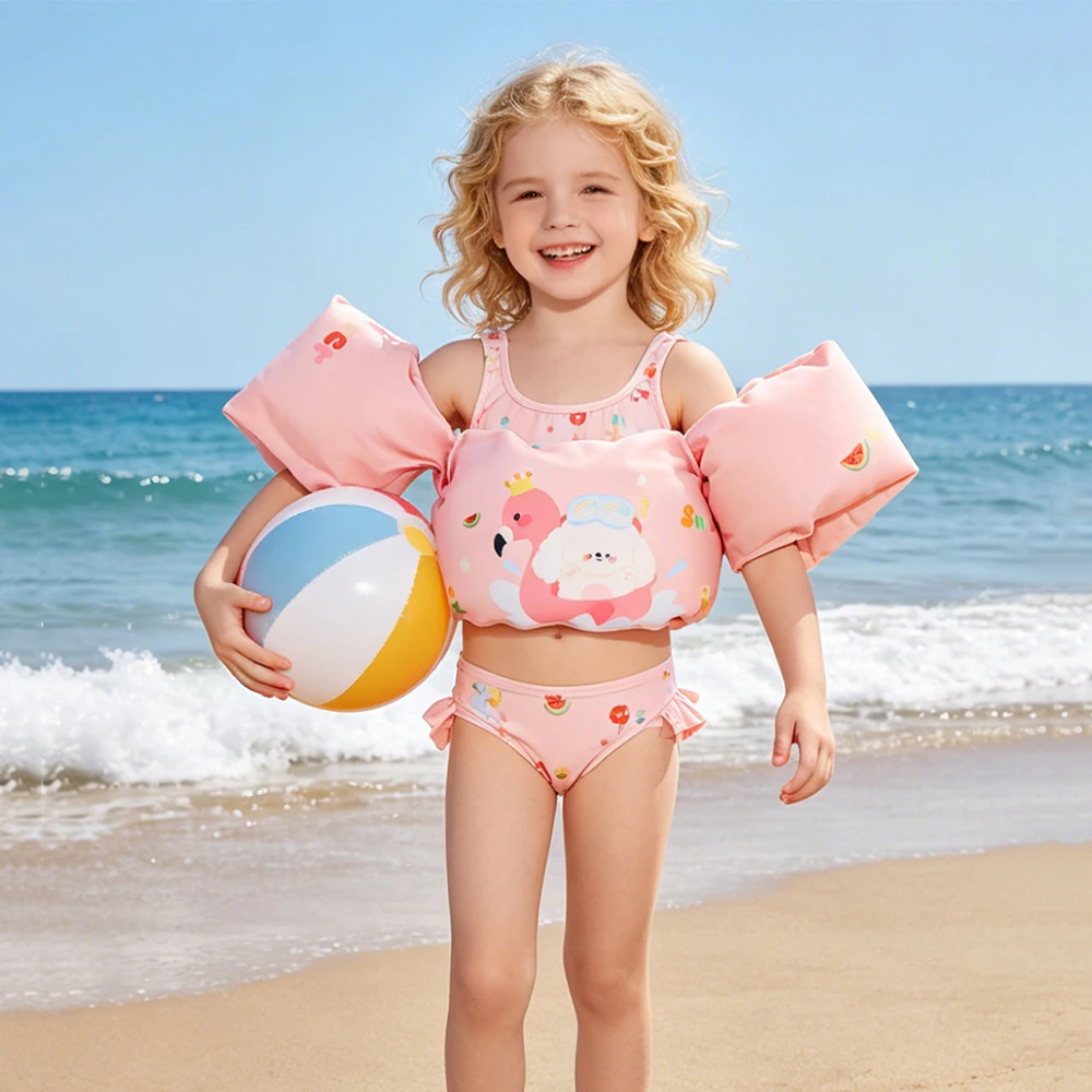1Pc Pool Float No Inflatable Swimming Vest Learning Swim Vest Foam Buoyancy Armbands Summer Water Swim Pool Floating Toys