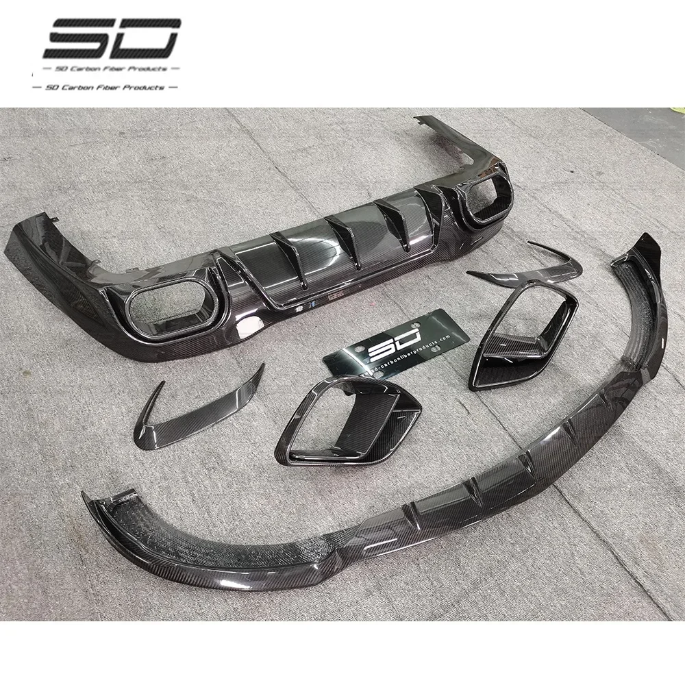 SD Carbon Rear Bumper Lip For Merc GT63 bodykit