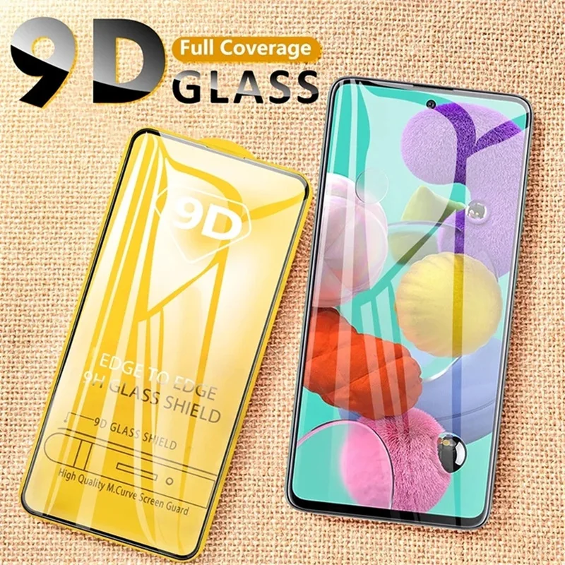 3 SZTUKI Szkło hartowane 9D do Galaxy S24 Ultra A54 A14 A13 A53 A34 A33 A52 5G S22 S23 Plus Ochrona ekranu do Samsung A70 A71 A72 — zdjęcie produktu 2