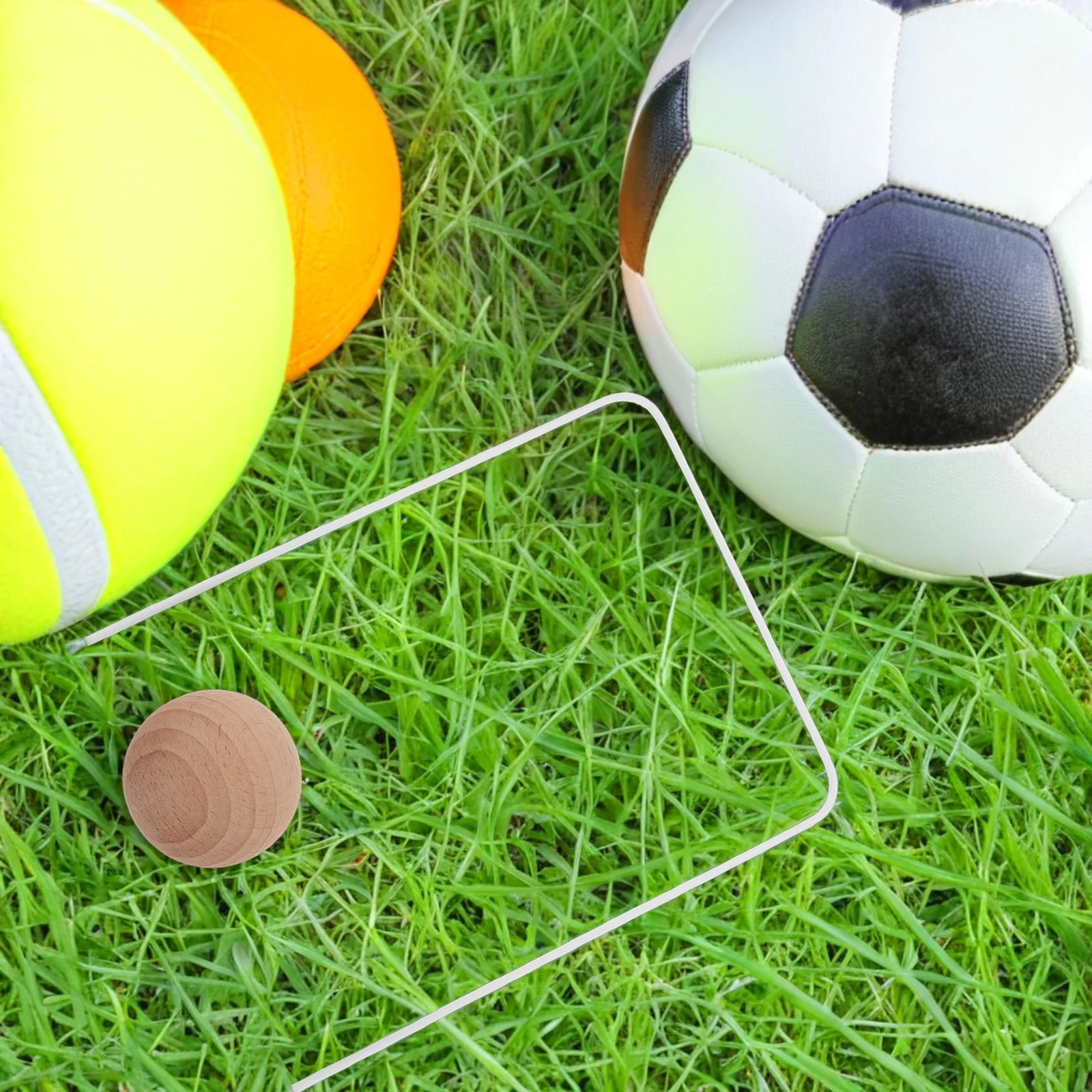 1 مجموعة الكروكيه مجموعة الاطفال حديقة خشبية النشاط في الهواء الطلق فناء الحديقة لعبة الويكيت مجموعات الكروكيه للعائلات