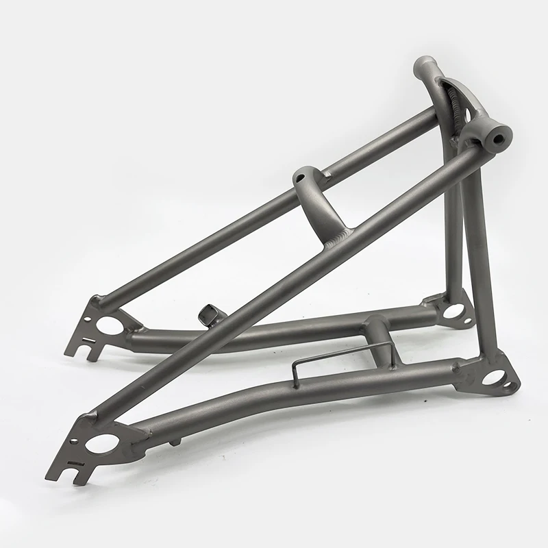 チタンバイクフォークブロンプトン用自転車フロントフォーク、リア