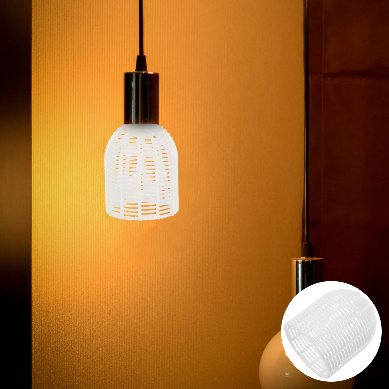 

10 шт. пластиковых абажуров в форме птичьей клетки, ажурные подвесные светильники, винтажные абажуры в стиле рустик, проволочные абажуры-клетки для подвесных ламп