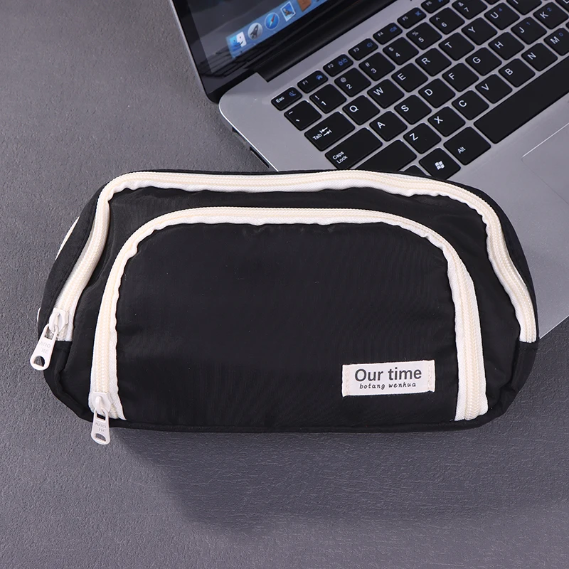 Estojo de lápis elegante de grande capacidade para estudantes – material escolar ideal para meninos e meninas