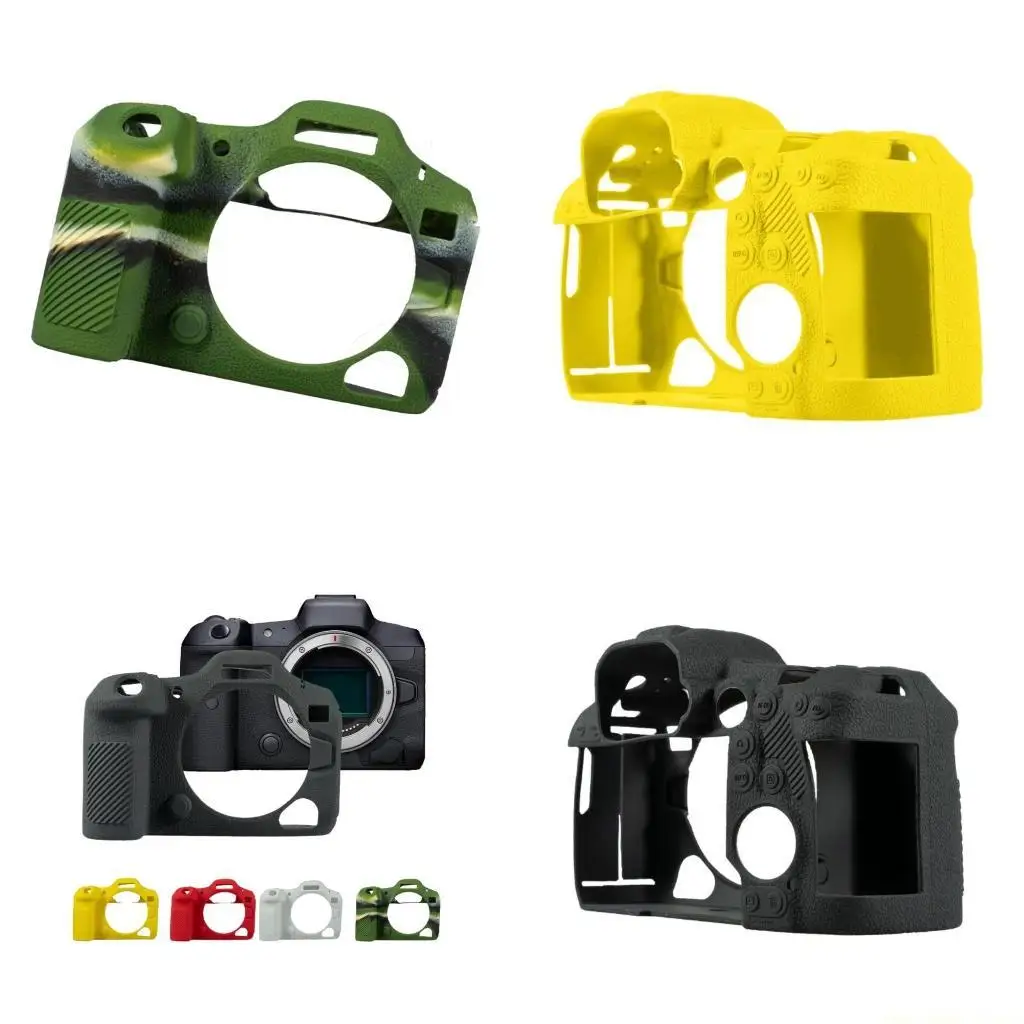 

F62C Silicone Case Bag Body Cover Protective Frame Skin for R5II Camera Soft Silicone Protectors Case