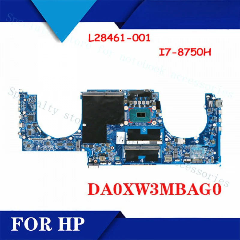 

Материнская плата A+ для HP Zbook 17 15 G3 I7-8750H DA0XW3MBAG0, протестирована, исправна.