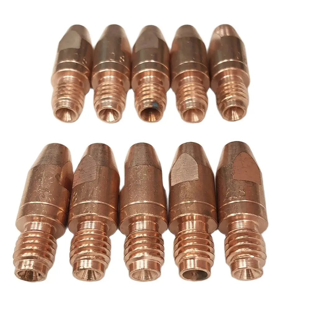 10 pieces Contact Tip M8 x 30 MB 36 KD 36KD 400 401 500 551 MIG Welding Torch 501D MB501 140.0114 140.0313 140.0442 140.0117