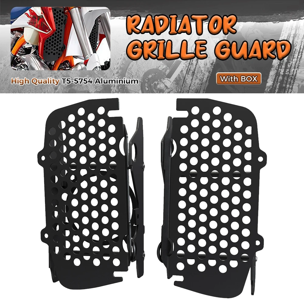 

FOR EXC XC XCW SX SXF Husqvarna FX FC FE TC TE TX GASGAS EX MC EC 125 250 250F 300 350F 450F Radiator Guard Protective Cover