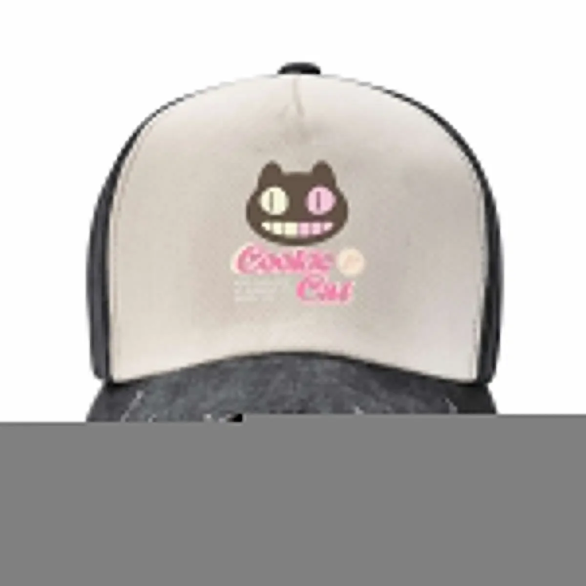 

Бейсбольная кепка Cookie Cat в стиле ретро, шляпа в стиле аниме, рыбацкая шляпа, солнцезащитные кепки, шляпы для мужчин и женщин