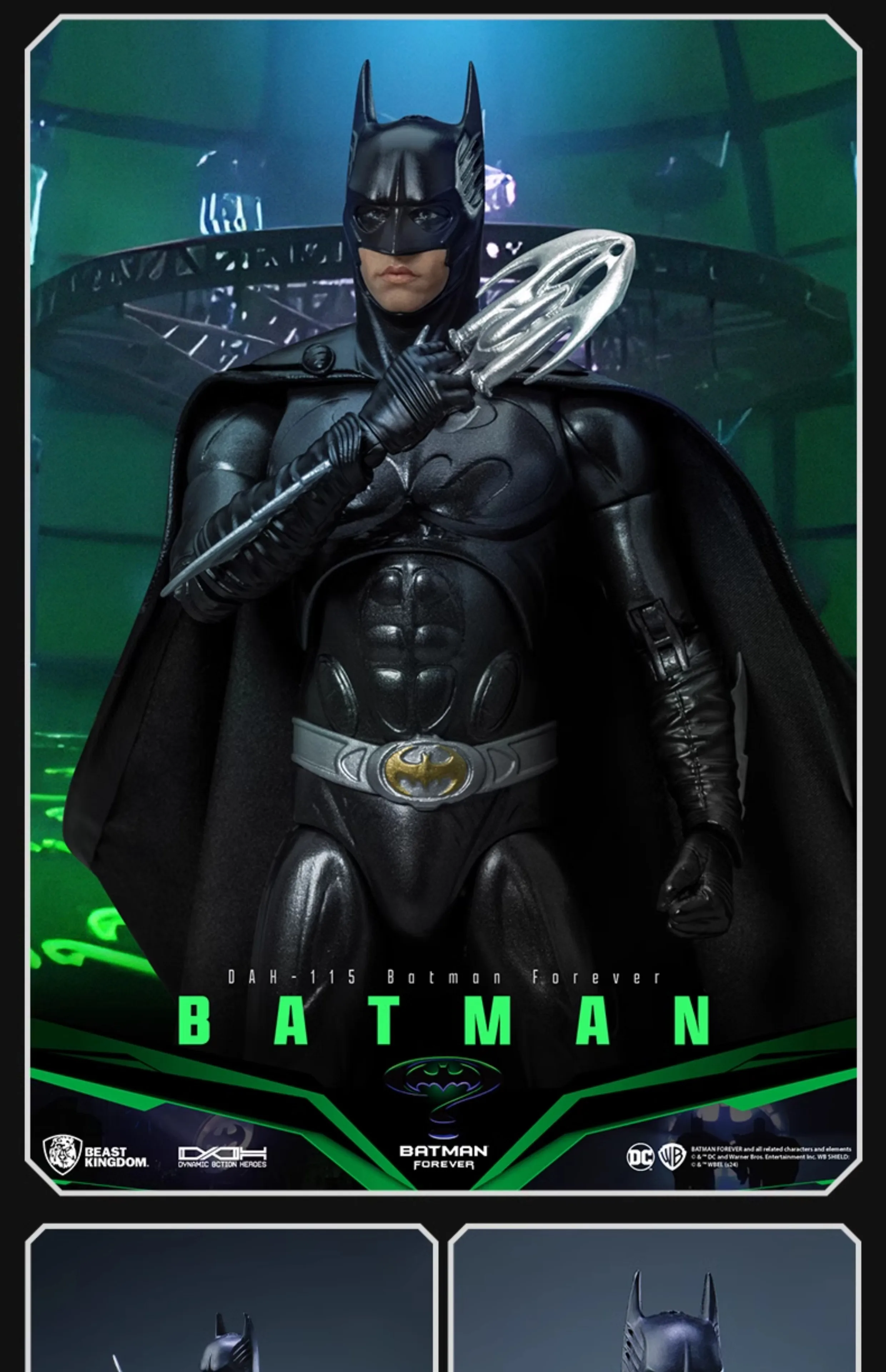

In Stock Original DC Bell Keaton Pattinson New Batman Action Figure Movable Collectible Figure Trendy Toy Gift