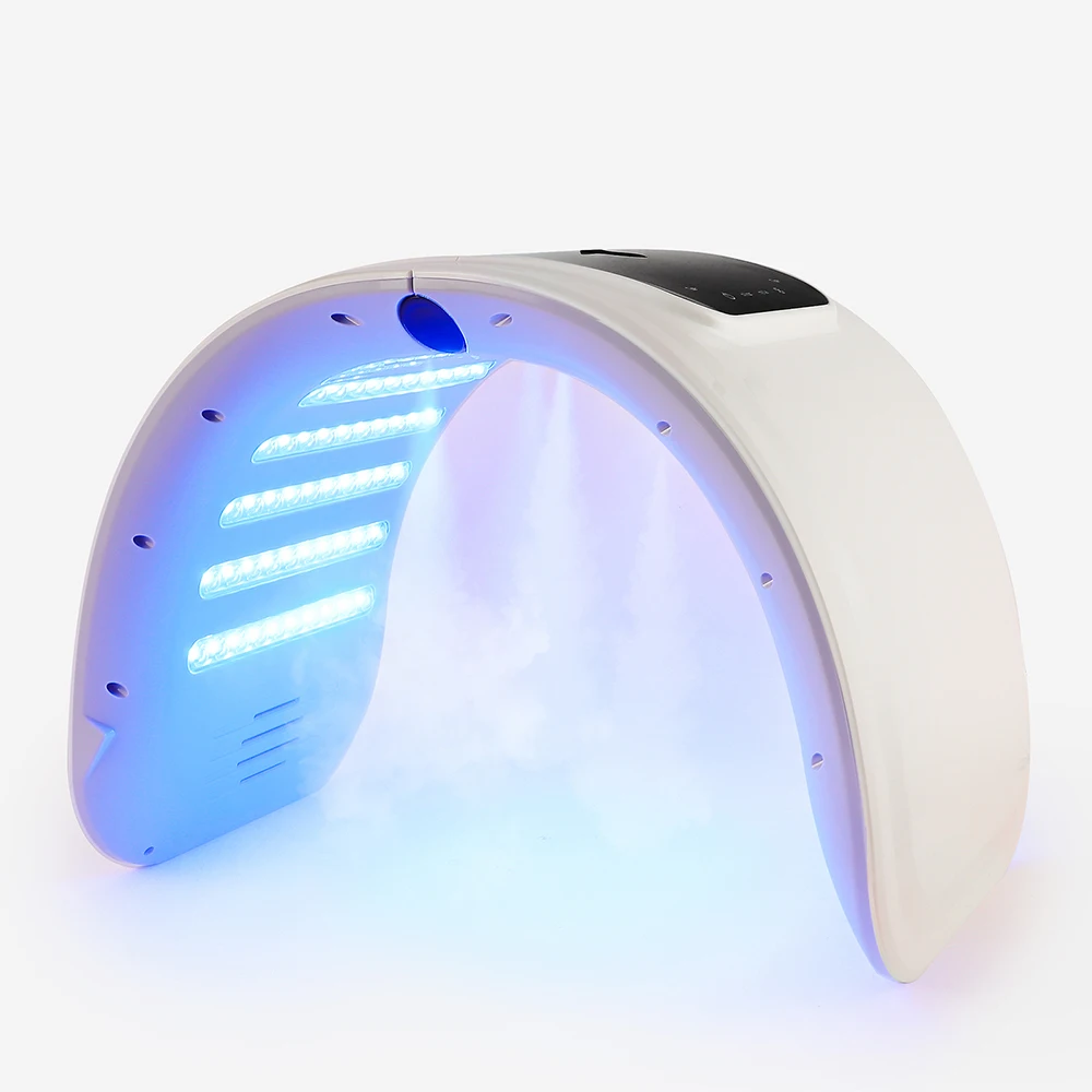 7 kleuren LED-fotonmachine met nano-spray Huid Hydraterend gezichts- en lichaamsmasker Salon SPA Thuisgebruik Huidverjonging Acne Huidverzorging