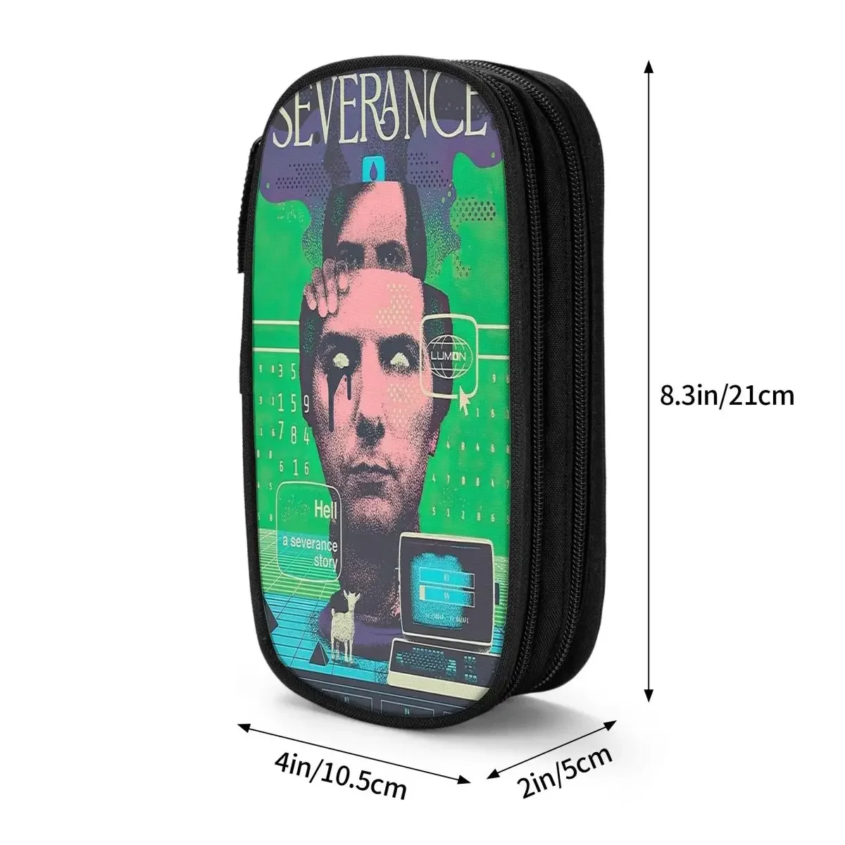 جديد قطع برنامج تلفزيوني الخيال العلمي لومون مقلمة قلم رصاص الحقيبة حامل قلم للطلاب أكياس تخزين كبيرة الهدايا المدرسية القرطاسية