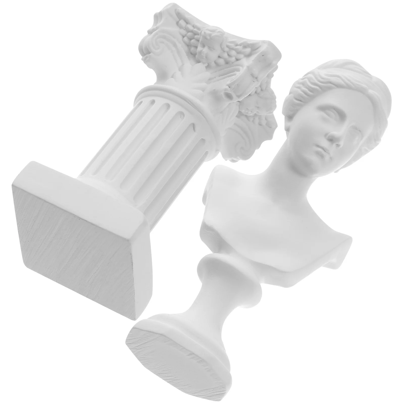 

1 set 1 Set Column Goddess Statue Resin Craft For Home Garden Statues For Home Decor Decor Desktop Ornament Character Sculpture