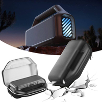 EVA Hard Carrying Case with Adjustable Shoulder Strap Speaker Case Portable Carrying Storage Bag for Soundcore Boom 2 Speaker