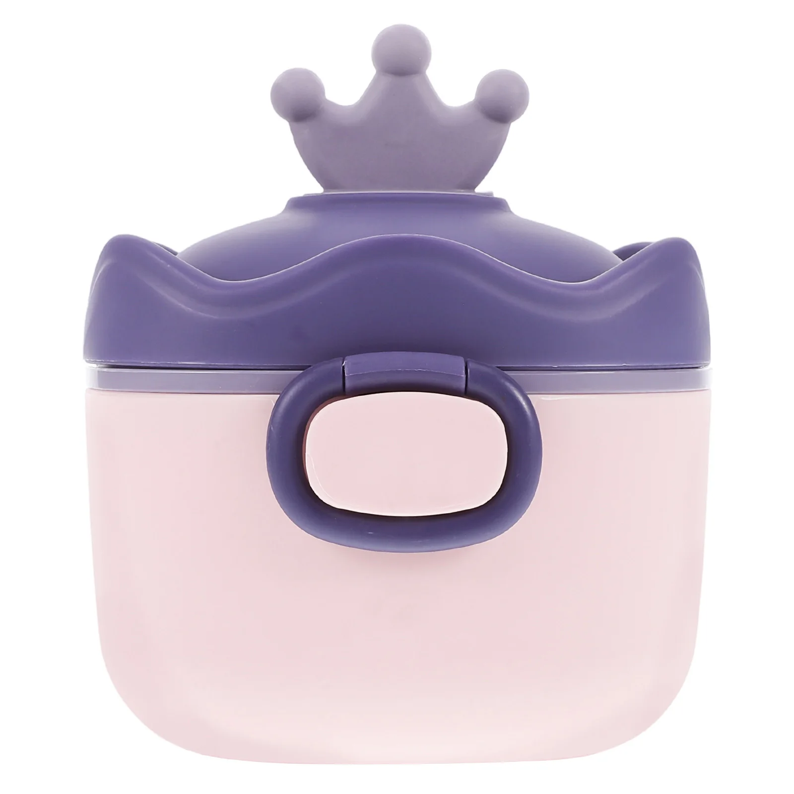

Portable Milk Powder Container Double Layer PP Leak Proof Storage Box for Travel Baby Formula Dispenser Snack Food