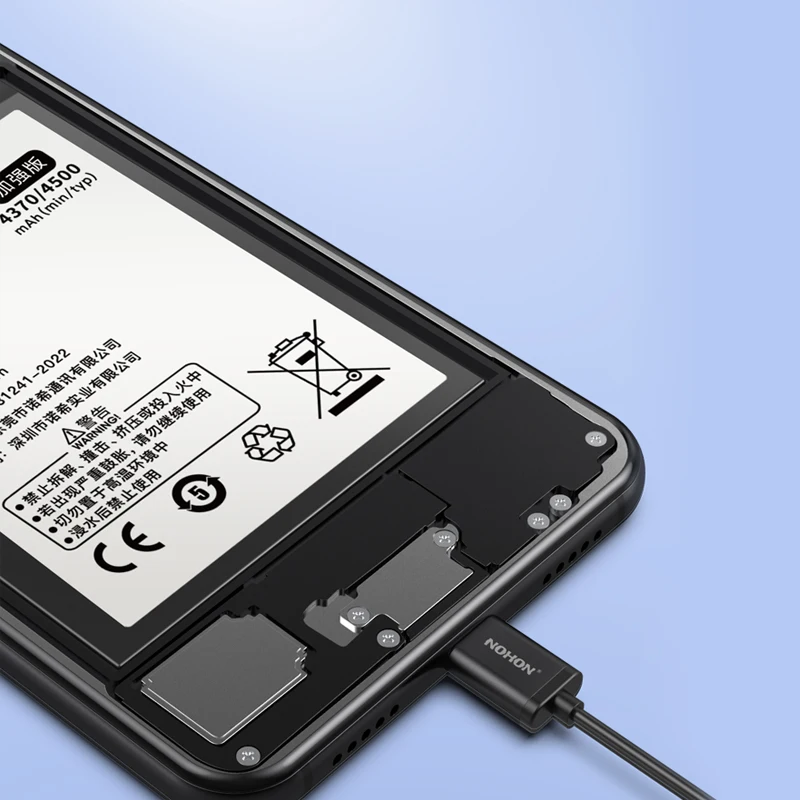 NOHON Battery For Samsung Galaxy NOTE20U  S10Lite A71(5G) EB-BA907ABY A71(4G) EB-BA715ABY S20PLus EB-BG985ABY Bateria free tools