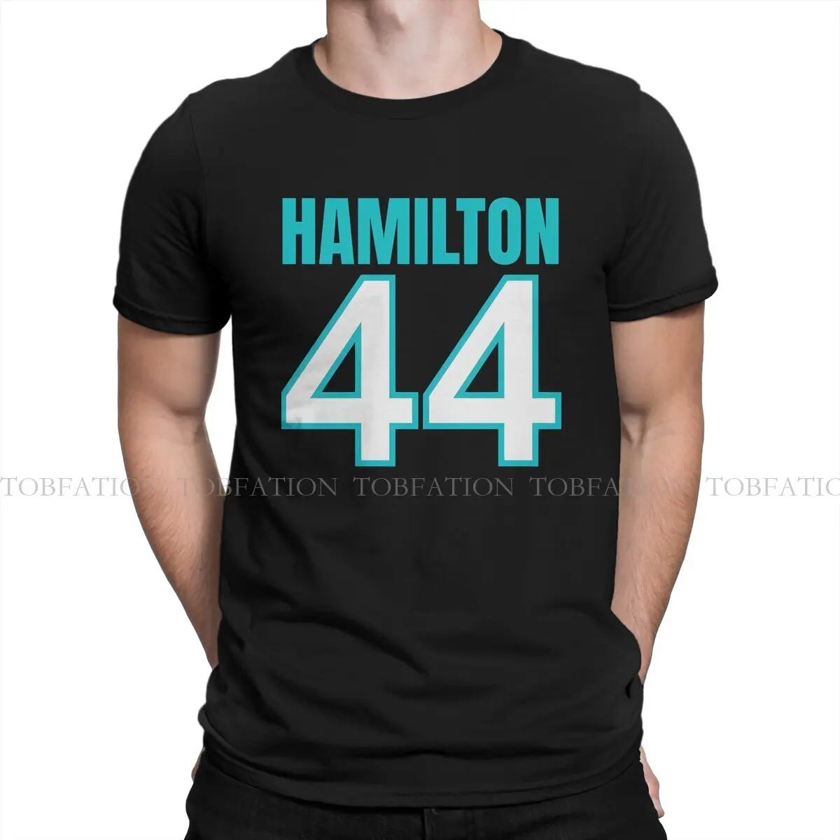 44 Hamilton Unique TShirt Formula 1 F1 Comfortable New Design Graphic  T Shirt Short Sleeve Ofertas