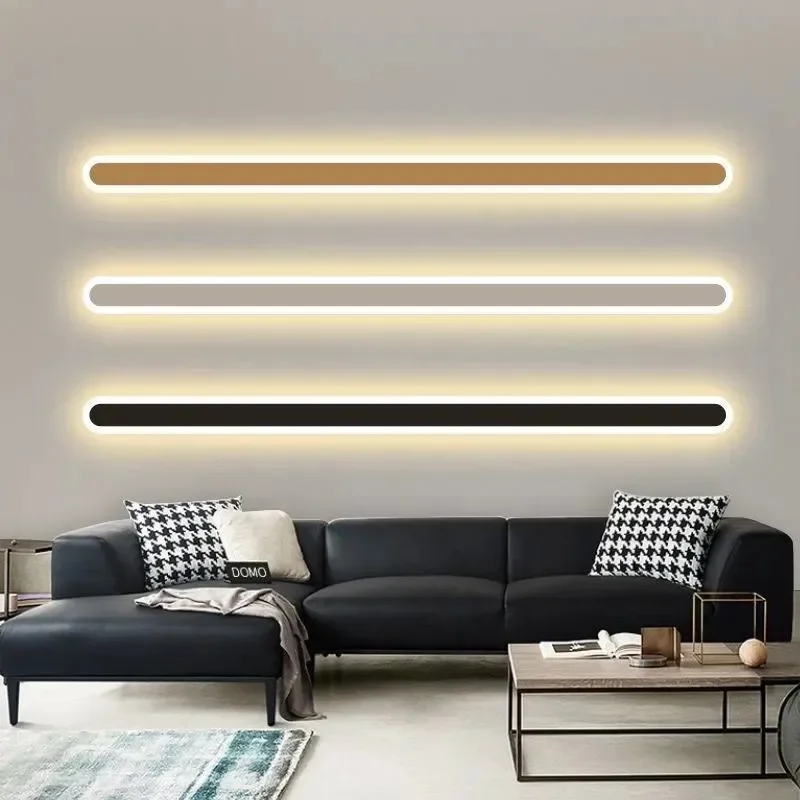 Modern LED Wall Lamp Aisle Sconce for Living Room Bedroom Bedside Sofa Corridor Entrance Bar Home Decor Lighting Fixture Lustre