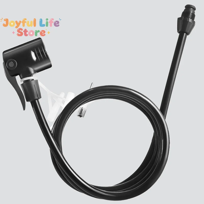 70/80/120CM Bike Air Pump Extension Tube Pump Bicycle Hose Air Pump Connector Bike Air Pump Tire Inflator Nozzles Accessories
