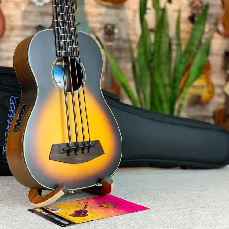 

High Quality 30-Inch Spruce and Mahogany Top Solid U-Bass Geake UB-100 Musical Instrument Accessory