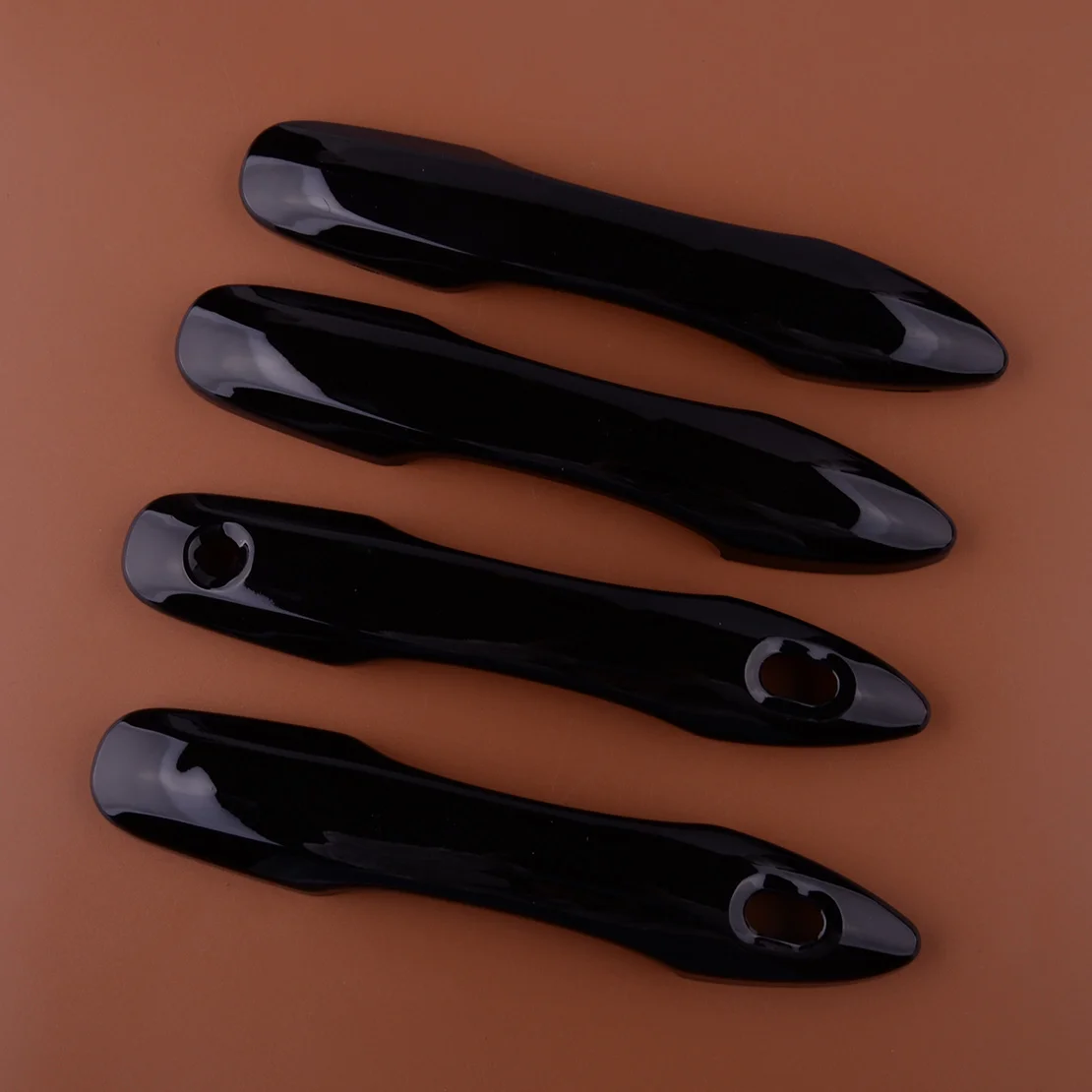 

4Pcs Exterior Door Handle Covers Trims With Smart Entry Black Fit for Toyota Corolla Hatchback 2019 2020 2021 2022 2023 ABS