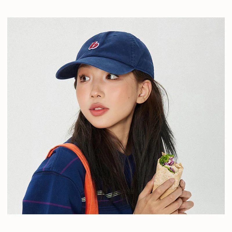 

Cotton Large Size Couple Baseball Cap Casual American Street Style Snapback Cap For Men Fashionable Sports Style Women Visor Cap