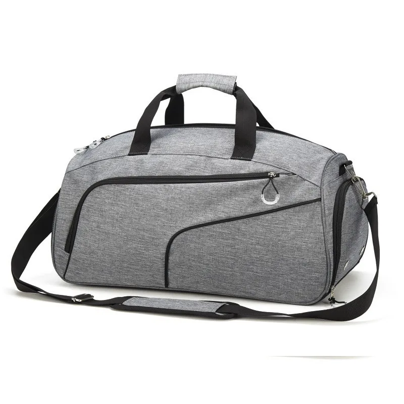 Lightweight Foldable Travel Duffel Bag Large Capacity Wet Dry Separation Gym Yoga Fitness Carry On 여행 가방