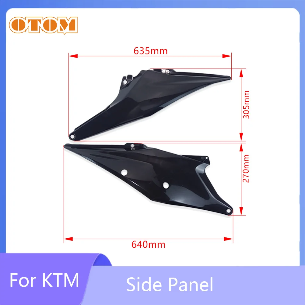 

OTOM Rear Side Panel Cover For KTM SX SXF XC XCF EXC EXCF XCFW 2019-2022 Body Cover Plastic Motocross Side Cowl Fairing Mudguard