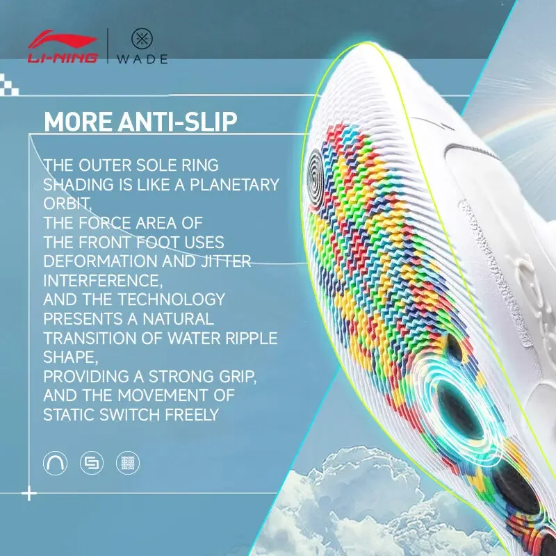 أحذية كرة السلة للرجال من LI-NING Way of Wade 10 بطانة أحذية رياضية احترافية لوحة كربون أحذية رياضية للمنافسة ABAS083