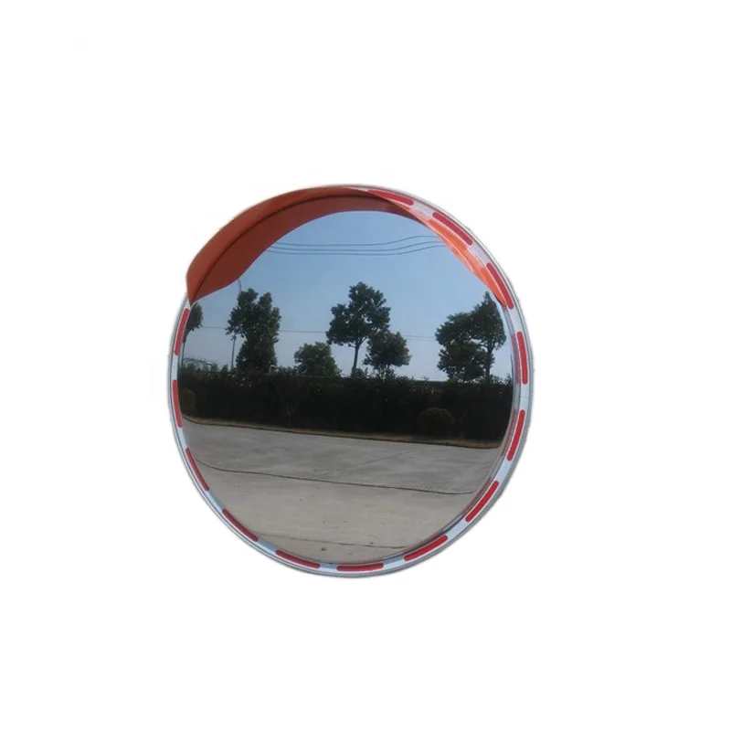 Stainless steel convex mirror 800mm reflector safety solid intersection mirror