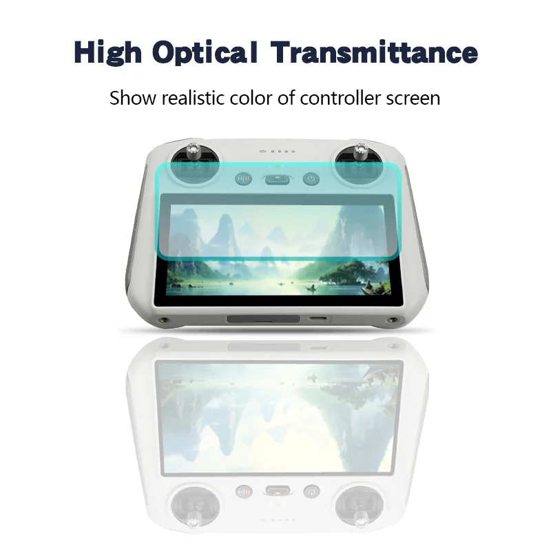 Protective Film for DJI Mini 3/3 Pro Mini 4 Pro HD Glass Screen Protector Anti-Scratch Screen Film RC/ RC 2 Remote Accessories