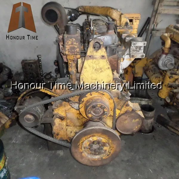 Conjunto de motor diésel para excavadora diésel 6D125-3 usada Conjunto de motor