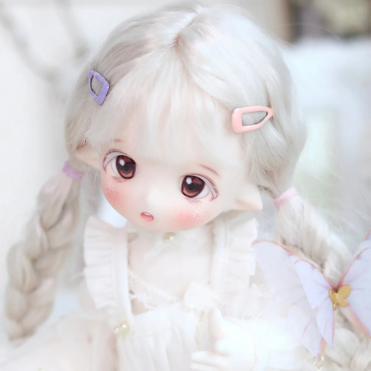 Nuova bambola BJD da 26cm 1/6 anime face Koi SD vendite di fabbrica originali orecchie da elfo regalo spot make-up resina premium