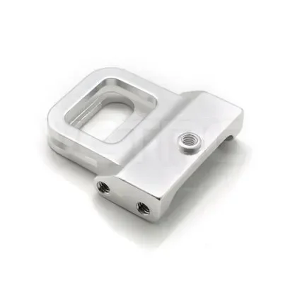 CNC Lengthened Metal Canopy Mount clamp holder Silver For TREX 450POR Trex KDS ALZ 450 PRO V2 Rc Helicopter heli