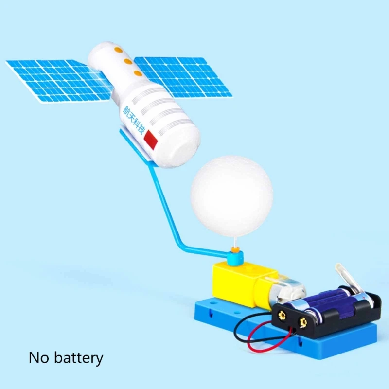 لعبة الأقمار الصناعية اليدوية على مجموعة نماذج الأقمار الصناعية الفضائية مجموعة بناء محطة الفضاء دروبشيب