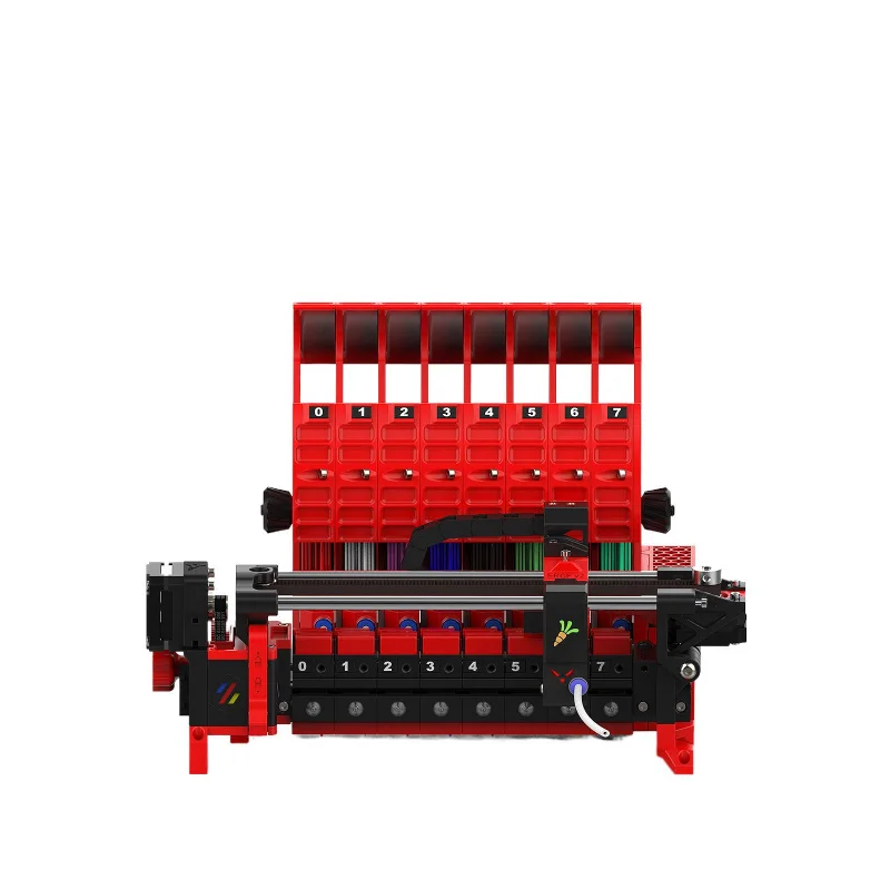 

For Siboor Ercf V2 3D Printer Crazy Rabbit 8-Color Printing DIY Kit