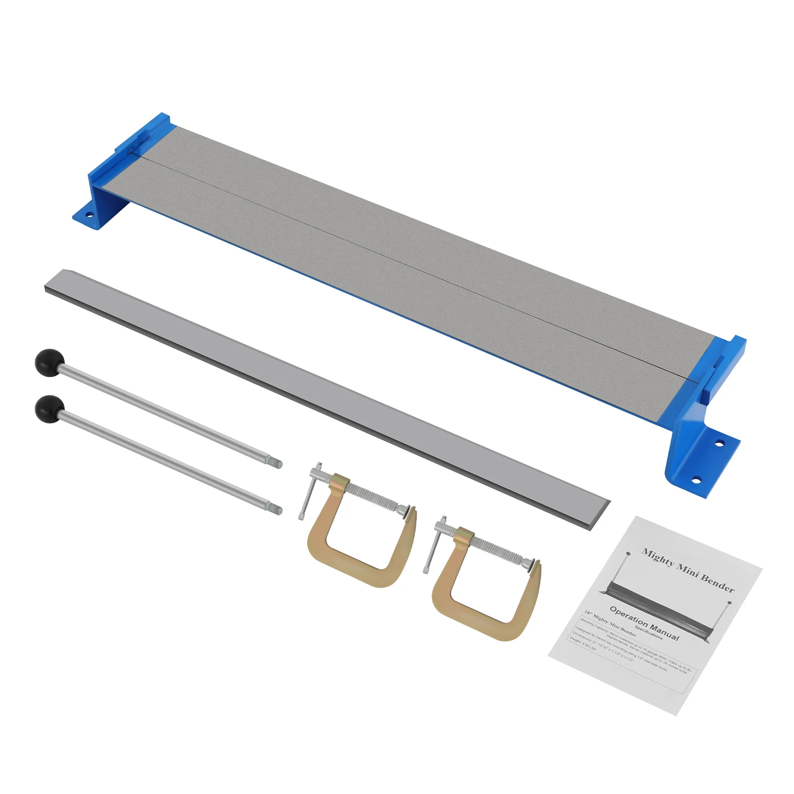 0-90° Metal Sheet Bender, Sheet Metal Bending Tool, Manual Sheet Bending Machine 30cm/11.81in