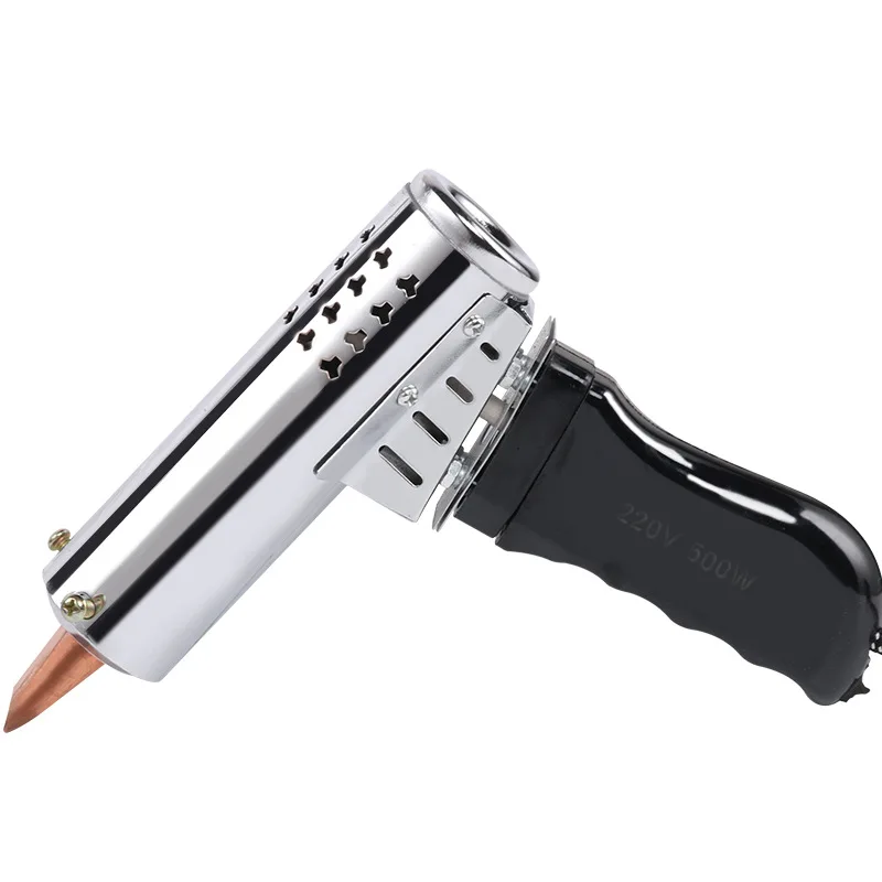 

500W high-power soldering iron pistol style flat head soldering iron 500W pure copper soldering head