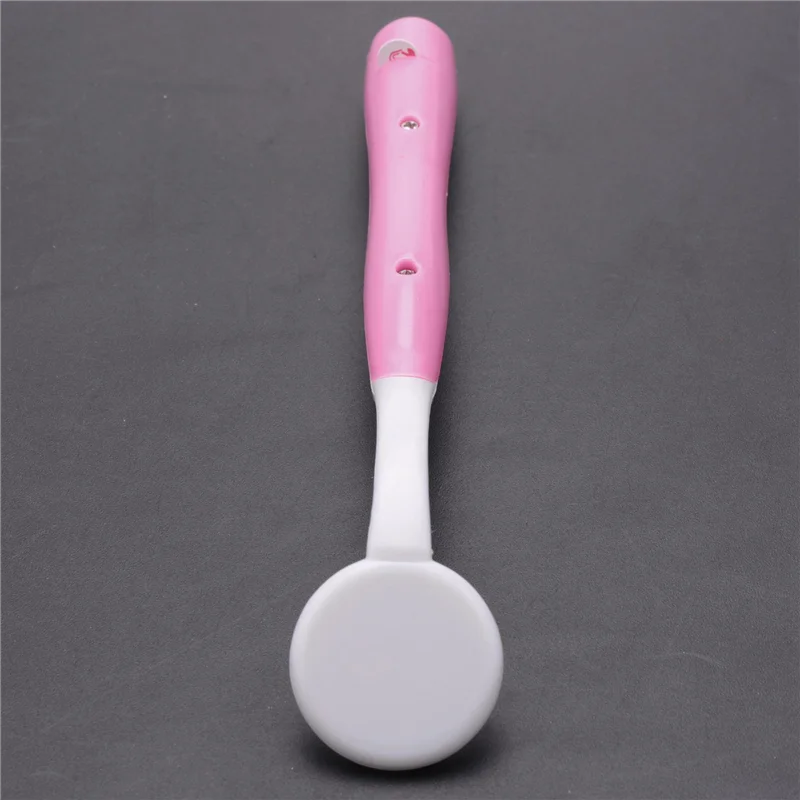 AA20-3 Pc LED Licht Zähne Oral Spiegel Super Helle Mund Spiegel Beleuchtete Zahn Pflege Werkzeug Mundhygiene Maschine Rosa