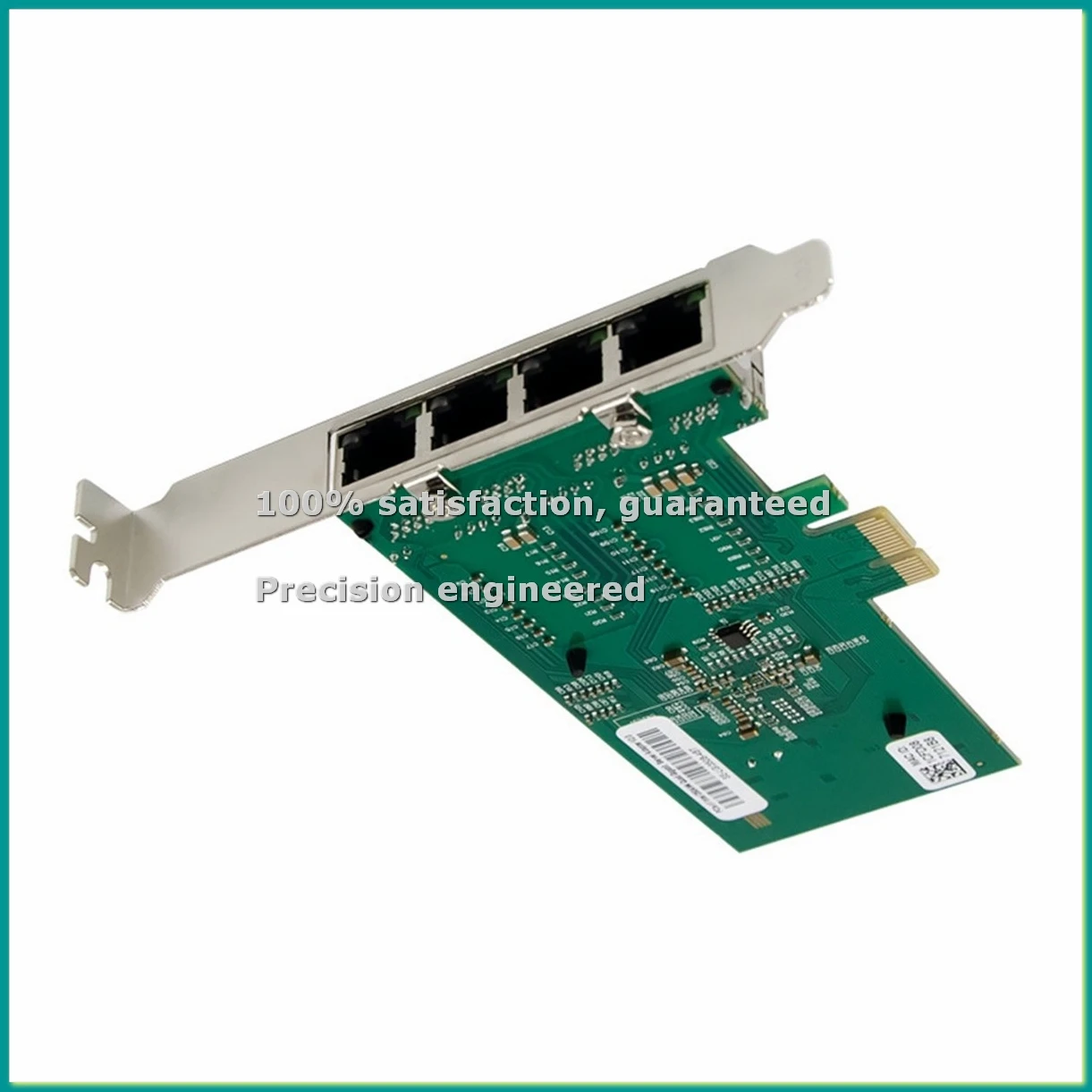 

Сетевая карта I340-T4 PCI-E X1 Gigabit для серверов, 4 порта RJ45, PCI Express X Gen 2.1, 5GT/S, 82580EB, Gigabit Network Card-TCES