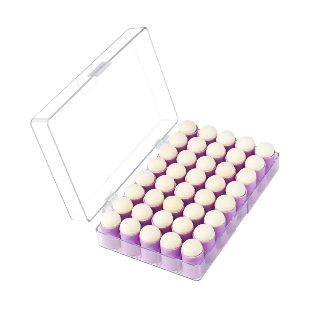 40PCS/set Multicolour Finger Daubers Small Size Sponge Material Children's Painting Tool Smudge Inking Staining