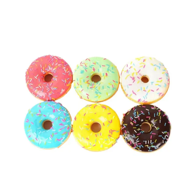 Simulation Donut Stress Relief Squeeze Fidget Toy Food Cake Decompression Toy