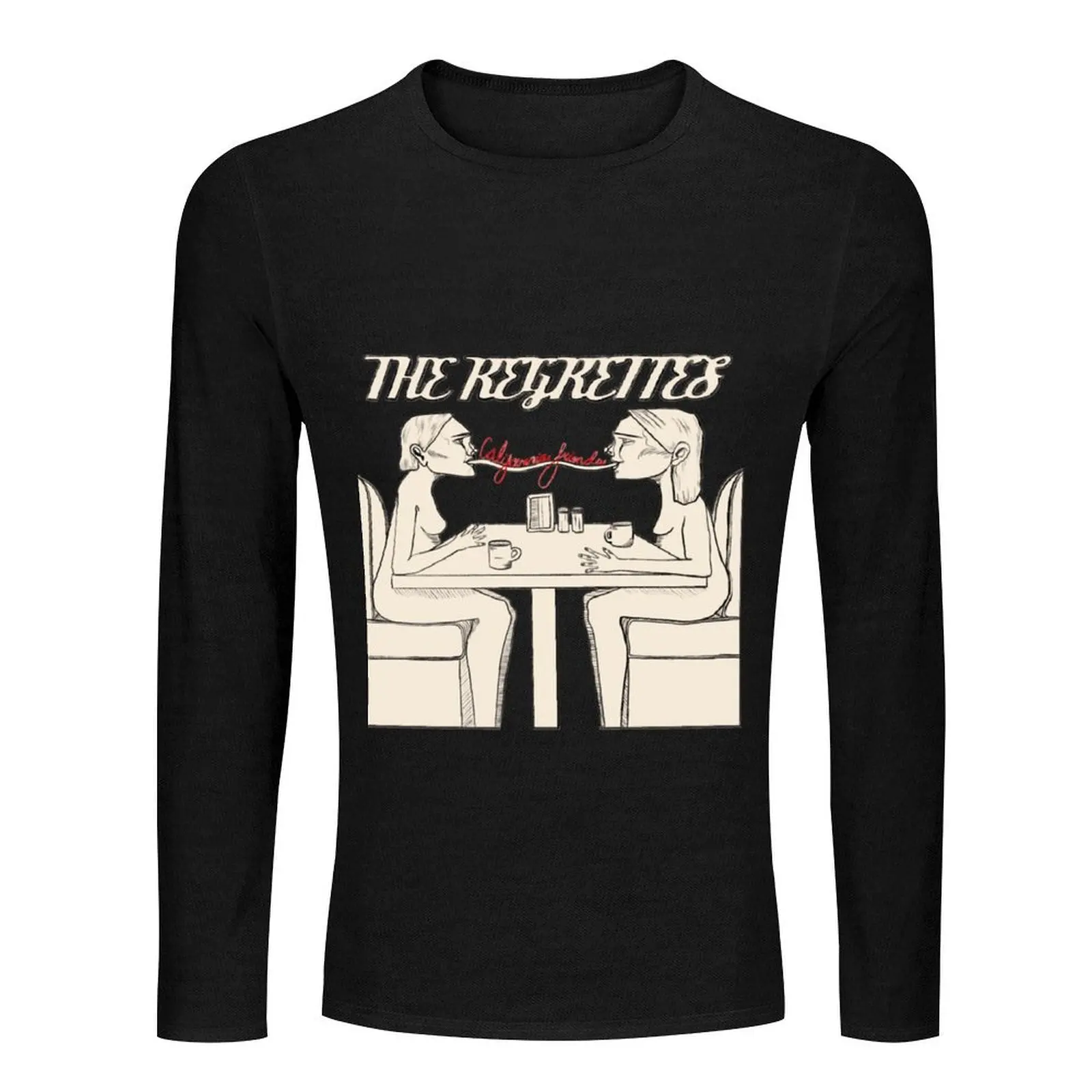 The Regrettes California Friend Long T-Shirt customized t shirts Anime t-shirt cute clothes blank t shirts mens funny t shirts