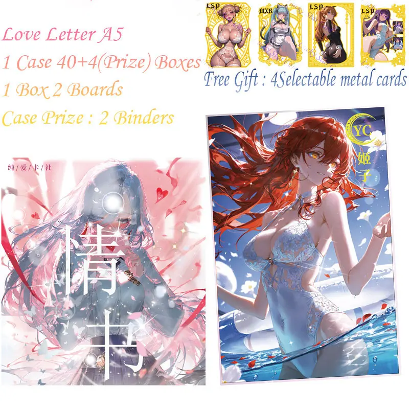 

Love Letter A5 Board Goddess Story Collection Anime Games Girl Party Swimsuit Party Doujin Toys Hobby Gift