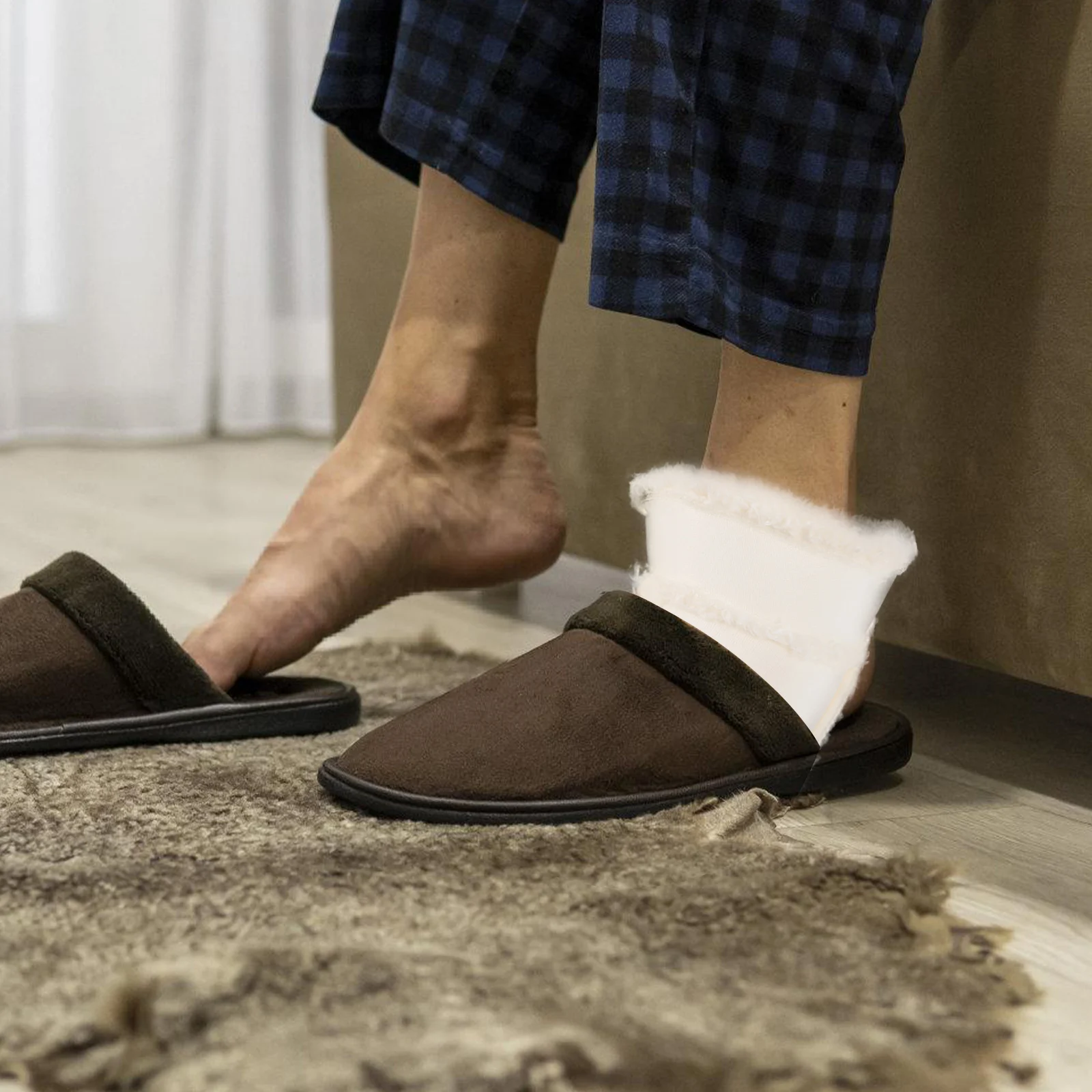 

1 Pair Lining Slippers Insoles Warm Inner Soles For Women Shoe Insert Slipper Liner Replacement Soft Sole Inserts Cold-Proof