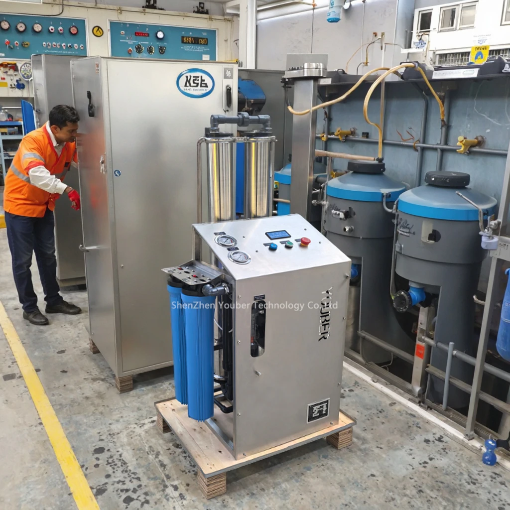 Mobile Reverse Osmosis Water System Clean Window Wash Water Desalination Plant RO Water Treatment Machinery Purification Plant