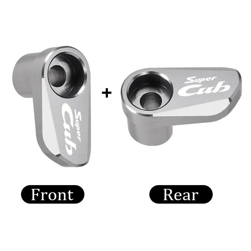 Motorcycle aluminum alloy front and rear wheel ABS sensor protective cover For Honda Super CUB C70 90 110 C125 Accessories